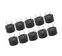 Cryfokt 10pcs Active Electromagnetic DC 3V Buzzers Beeper Alarm for Electronics Toys 9x6MM 9x5.5MM