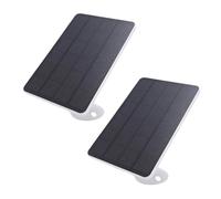 Cryfokt 10W High Compatibility Solar Panels for Ring Battery Doorbell 3Plus, Easy Installation 360° Rotatable Solar Charger with Bracket, Ideal for Video Doorbell 4