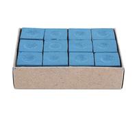 Cryfokt 1Box Non-slip Billiard Pool Cue Chalk for Precise Shots with Strong Adhesion for Middle and High-end Billiard Courts, Lightweight and Portable, for All Pool Cue Players, 12pcs