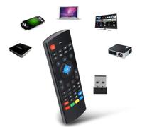 Cryfokt 2.4G Wireless Air Fly Mouse, 6 Axis Gyro Motion Sensing Remote Control with Infrared Learning, for TV PC Projector