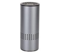 Cryfokt 2.64x6.61In Pet Odor Eliminator, Quiet Air Filter Cleaner, High Efficiency Particulate Air Filtration Technology, Portable Odor Removal Purifier for Home Car Use (Gray Red) (Gray)