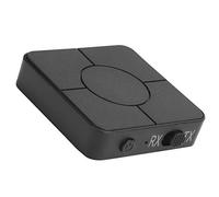 Cryfokt 2 In 1 Adapter, A2DP AVRCP Transmitter Receiver, Powerful Wireless Streaming Function, Ideal for Tablets & Computers, Includes Cable