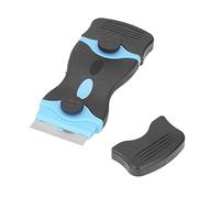 Cryfokt 2 in 1 Scraper Tool for Cleaning, Easy to Use Plastic and Pointed Metal Blades, Comfortable Handle Design, for Removing Stubborn Grease, Suitable for Kitchen Bathroom Car Boat, ABssize