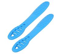 Cryfokt 2 Pcs/Set Lightweight Plastic Meridian Pat Massage Hammer for Shoulder Back Pain Relief Health Stick for People Sitting in Front of Computers, 13.8x2.4x1.0in