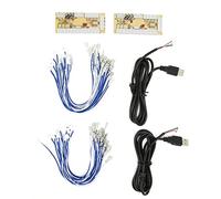 Cryfokt 2 Player No Latency DIY Encoder Kit with USB Cables for MAME, 1/2/3, RetroPie - High Performance COMS Technology for Home Enthusiasts