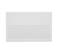 Cryfokt 20 Slot Durable Nail Drill Bit Organizer for Tidy and Clean Storage for Manicure Tool Enthusiasts Transparent Plastic 3.8 * 2.5 * 0.4in for Nail Artists