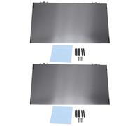 Cryfokt 24 Inch Computer Screen Protector, Magnetic Removable Anti Peeping Blue Light Blocking Filter Film with PET Material, for 16:9 Aspect Ratio Widescreen Display (2 Pcs)