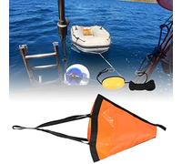 Cryfokt 24in Durable Boat Float Set for Heavy Duty Stabilization in Fishing and Kayaking - Black/Orange, 1 Unit (Orange)