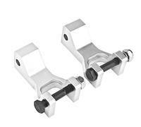 Cryfokt 3.5in Drop ATV Front Lowering Kit, Adjustable (Silver) | Replacement for 350, 660, 700, boosts cornering performance, strong build