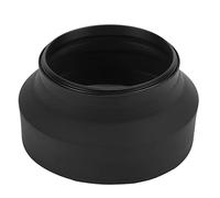 Cryfokt 3 in 1 Lens Hood for Camera, Screw Connection Method, Prevent Fingers From Touching the Lens Surface, for Telephoto, Comfortable Carrying, Rubber + Metal Material (77mm)