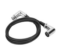 Cryfokt 3 PIN XLR Cable, Self -locking XLR Male on Female Cable 4.9 Feet Lossless for the Speaker for the Amplifier