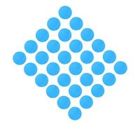 Cryfokt 30pcs Soft EVA Foam Balls for Indoor and Outdoor Training, Non Toxic Sponge Balls for Practice, 21.5mm Soft for Adults Kids Men Women (Blue)