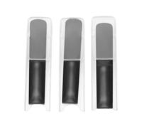 Cryfokt 3Pcs Clarinet Reeds Beginner-Friendly Traditional Design for Music Educators Students Black 2.5 Strength