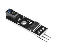 Cryfokt 3pcs Infrared Tracking Sensor Module for Smart Car Line Detection Black/White, Versatile and Compact Design, Ideal for Automation Tasks