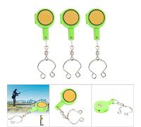 Cryfokt 3Pcs Quick Fishing Knot Tool Durable Tackle Device for Safe and Easy Fishing Line Tying in Water or Ice (OPP3 pack)