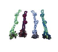 Cryfokt 4 Pack Dog Rope Toys for Large Dogs Heavy Duty Cotton Knotted Interactive Tug Toy for Medium Large Breeds with Teeth Cleaning Floss Durable Indoor Outdoor Dog Play