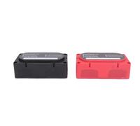 Cryfokt 4 Positions Bus Bar, Mystical/Fantasy Retardant PC Base Power Distribution Block 300A DC with Screws for Electrical Appliances