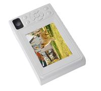 Cryfokt 48MP Auto Focus Retro Camera with 8x Digital Zoom, Camera with Electronic Image Stabilization for Versatile Applications, with Large Capacity Battery for Growth Records, Aluminum Alloy