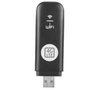 Cryfokt 4G LTE USB WiFi Modem High Speed Portable Hotspot for Travel Suitable for 8 Users ABS Material