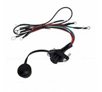 Cryfokt 5 Pin Winch Connector Socket Female Wiring Harness Kit Sealed High Temperature Proof Plug for 5 Wire Winches Push In Design Color Coded Wiring for Badland 5000 12000 and Warn