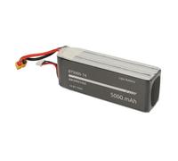 Cryfokt 5000mAh Lightweight 4S 14.8V Lipo Battery for Flywing FW450 V3 RC Helicopter, 25 Minutes Flight Time, Li