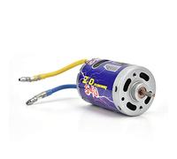 Cryfokt 540 Brushed Motor ESC Set Kit Resistance Strong Current Capacity for 1/10 RC Buggy Truggy Truck Crawler Blue/Orange/Black 36mm" X 32mm X 18mm (Orange)