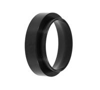 Cryfokt 58mm Coffee Dosing Funnel Aluminum Coffee Dosing Ring Easy to Clean for Hand-Made (Black)