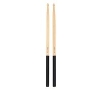 Cryfokt 5A Drumsticks Maple Wood with Ergonomic Rubber Grip Professional Drum Sticks for Beginners Pair for Acoustic & Electronic Drums Non Slip Practice Sticks with Wood Tip