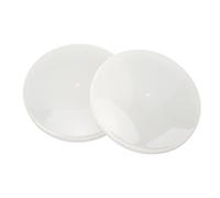 Cryfokt 5in Dome Light Lens Replacement for FORD CROWN VICTORIA 1998-2011, Premium ABS Plastic, Easy Installation, 2 Pcs