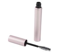 Cryfokt 5PCS Empty Mascara Tube Set with Soft Brush for DIY Makeup Projects Rose Gold Metal Container 4ml