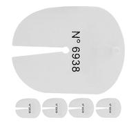 Cryfokt 5pcs Watch Dial Protector Tools for Protecting Watch Faces During Hand Changes, Essential for Repair, Made of Durable Plastic