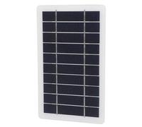 Cryfokt 5W Portable Solar Panel, Lightweight Monocrystalline Charging Panel for Laptop and Radio, Ideal for Camping and Outdoor Adventures