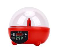 Cryfokt 6 Egg Incubator with Automatic Turner, Built-in Candler Light | Mini Egg Hatching Machine with USB Power, ABS Shell, for Chicken Quail Pheasant