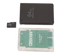 Cryfokt 64GB Memory Card Adapter and Reader for with FMCB Game Card ABS Material (Slim Consoles)
