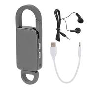 Cryfokt 64GB Voice Activated Recorder, Keychain Digital Voice Recorder with Playback and Noise Reduction, with Intelligent Dynamic Microphone, for Lectures Meetings Interviews (16GB Memory)