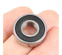 Cryfokt 698RS Deep Groove Ball Bearings Rubber Sealed for Hobby Projects 8mm Inner Diameter 20pcs