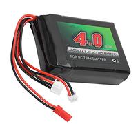 Cryfokt 7.4V RC Transmitter Battery Powerful 4000mAh Rechargeable Lipo for X9 DX8 DX7 DX6E Remote Controller Safe Durable Lithium