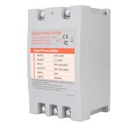 Cryfokt 7.5KW 30A Digital Phase Converter, Compact Single to 3 Phase Converter for Residential Commercial Spaces