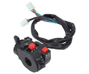 Cryfokt 7/8in Handlebar Ignition Switch with Kill Button and Choke