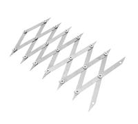 Cryfokt 7 Point Center Finder Tool for Accurate Center Finding and Layout Projects in Welding and Woodworking 16.5cm Stainless Steel