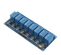 Cryfokt 8 Channel Relay Module Optocoupler Isolation 5V 12V PLC Expansion Board High Current 10A Relay for 51 AVR ARM Industrial Control Home Automation with Signal Triggering Active Low (12V)