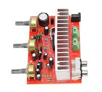 Cryfokt 80W Power Amplifier Board with Chip Resistors Audio Inductance Stereo AMP Module 12V 2A Dual Channel 10W+10W Clear Sound Class D Mini HiFi