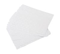 Cryfokt A4 Holographic Cold Laminate Sheets 50 Pack Durable Self Adhesive for DIY Craft Projects (Christmas Ribbon Film)