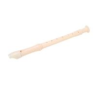 Cryfokt ABS Recorder Instrument for Kindergarten and Elementary School Music Courses, 8 Hole Soprano Recorder, Cultivating Children's Music Interest, Clear Voice and Accurate Intonation (White)