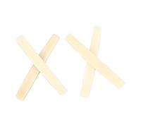 Cryfokt Acoustic Guitar Bone Bridge Saddle, Durable Bull Bone Installation for Most Popular Guitar Accessories (4 Saddle)