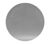 Cryfokt Acrylic Noise Reduction Turntable Mat for Enhanced Sound Quality, Slipmat for 12inch Record Player, Luminous Effect for Better Play, Hi Fi Accessory for Musicians (Transparent)