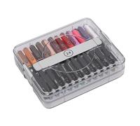 Cryfokt Acrylic Paint Pens, 24 Color Acrylic Pens with Vibrant Pigment & Sturdy Plastic Material, Art Painting Markers for Various Surfaces Like Wood Fabric Glass Ceramic Canvas