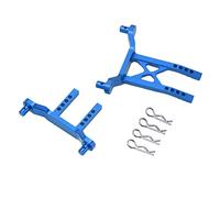 Cryfokt Adjustable Height RC Body Mount Posts for LaTrax Teton, and Remove, for 1/18 RC Car (Blue)