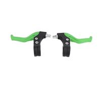 Cryfokt Adjustable Kids Bike Brake Lever, Quick Response Kids Bicycle Brake Handle for Reliable Performance, 1 Pair Universal Cycling Handle for Enhanced Safety, Wear Resistant Nylon (Green)
