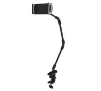 Cryfokt Adjustable Overhead Phone Stand, Flexible Arm with Rotatable Tablet Holder for Live Streaming Video Recording, Compatible with 4.7 to 13 Inch Smartphones Tablets